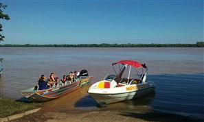 Nível do Rio Paraná baixa e prainhas da região noroeste são liberadas para banhistas